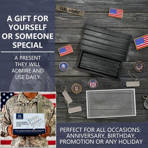 Large Brown American Flag Coin Case in Kuwait