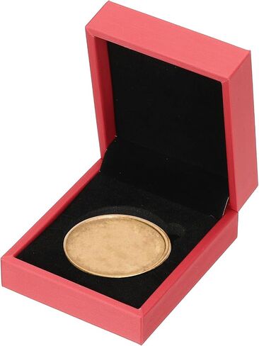 PATIKIL Coin Display Box, Coin Presentation Display Box Coin Box Coin Case with Coin Holder Square Fit 45mm Coin for Silver Dollar Collectors, Blue in Kuwait