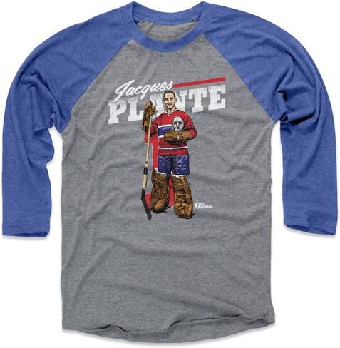 500 قميص Jacques Plante - Tee Raglan Tee - Jacques Plante Montreal Retro in Saudi Arabia
