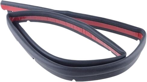 Black Car Front Engine Hood Sealing Strip Weatherstrip Waterproof Rubber Fit for in Saudi Arabia