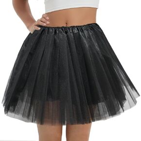 تنورة Tulle Tulle Tulle Tulle التابعة للسيدات ، فستان الباليه الباليه الباليه ، المراهقون Halloween Cosplay يركض توتو in Kuwait