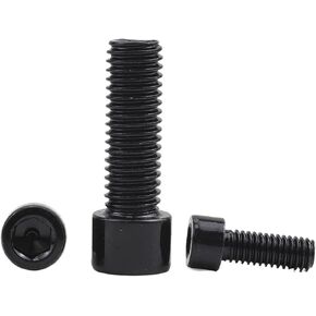 Grade 8.8 Black Hex Socket Cap Screw Set - 2-30pcs M3 M4 M5 M6 M8 M10 Socket Cap Screws for Furniture Mounting (12mm, M8 3pcs) in Saudi Arabia