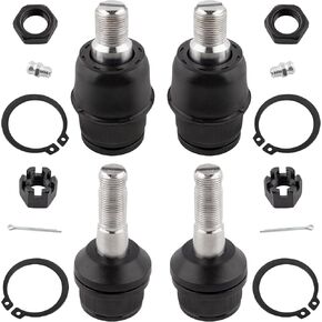 BOXI 4pcs Front Lower & Upper Ball Joints Fit for Dodge Ram 2500 3500 1994-1999 / for Ford Excursion F-250 F-350 F-450 F-550 Super Duty 1999-2019 | K8607T K80026 in Saudi Arabia