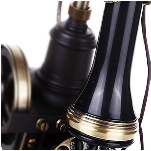 Phone Phone Home Living Room Wired Button Phone Retro Engraving Office Fixed Landline in Saudi Arabia