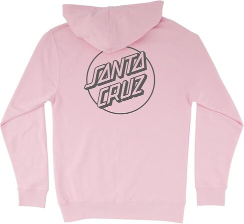 SANTA CRUZ Opus Dot P/O Hooded Relaxed Sweatshirt Lt Pink XL Womens in Saudi Arabia