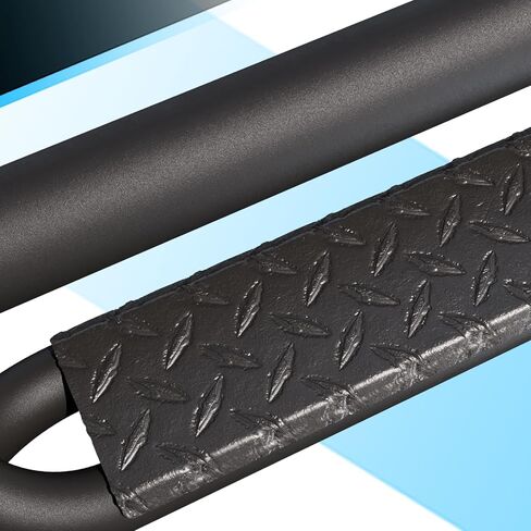 Running Board Compatible with 2015-2021 Chevy Colorado/GMC Canyon Crew Cab (Including 2020-2021 Crew cab) Carbon Steel Side Step Rails Nerf Bars in Saudi Arabia