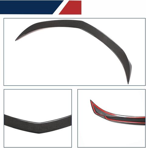 Carbon Fiber Trunk Spoiler for Cadillac ATS 4-Door Sedan 2013-2019 Custom Parts HighKick Rear Wing Spoiler Body Kits Factory Outlet (A Style) in Saudi Arabia
