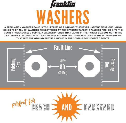 Franklin Sports Stackable Washer Toss in Saudi Arabia