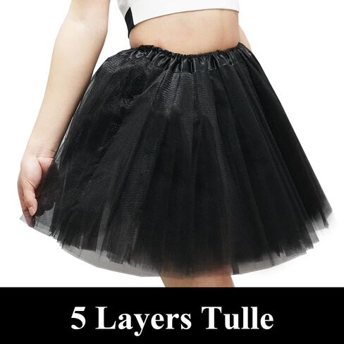 تنورة Tulle Tulle Tulle Tulle التابعة للسيدات ، فستان الباليه الباليه الباليه ، المراهقون Halloween Cosplay يركض توتو in Saudi Arabia