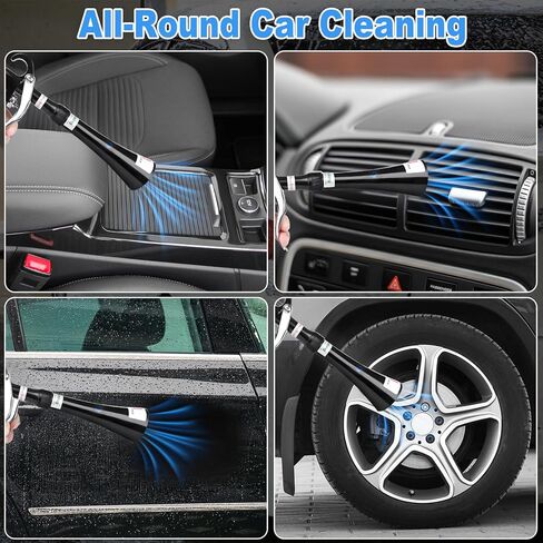 Air Blow Gun Car Detailing Dry Cleaning Air Gun with Tapered Nozzle High Pressure Car Cleaning Tool, Car Dryer Air Blower for Car Surfaces Quickly Blasts Dust, Works with Air Compressor in Kuwait
