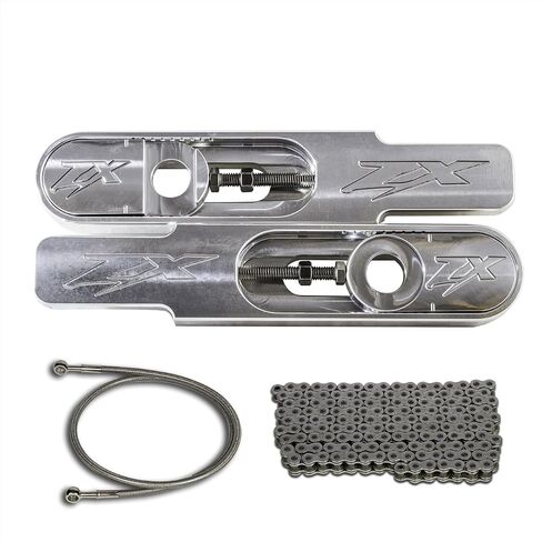 ZX10 Swingarm Extensions محفورة خام - مصنوعة في الولايات المتحدة الأمريكية (الامتدادات فقط) in Kuwait