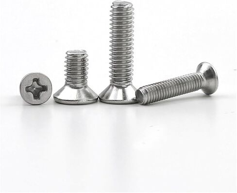 Stainless Steel Mini Laptop Screws M1.2 M1.4 M1.6 M2 M2.5 - Phillips Flat Head Micro Screws for Repair Computer Laptops (8 mm, M1.6 50pcs) in Saudi Arabia