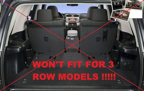 Trunk Rear Seats Organizer Cargo Net for TOYOTA 4RUNNER 1996-2024 – Envelope Style Cargo Net for SUV – Premium Mesh Car Trunk Organizer Vehicle Carrier Storage– Compatible with 4RUNNER in Saudi Arabia