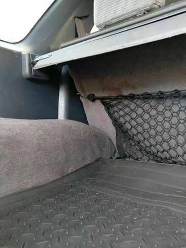Trunk Rear Seats Organizer Cargo Net for TOYOTA 4RUNNER 1996-2024 – Envelope Style Cargo Net for SUV – Premium Mesh Car Trunk Organizer Vehicle Carrier Storage– Compatible with 4RUNNER in Saudi Arabia