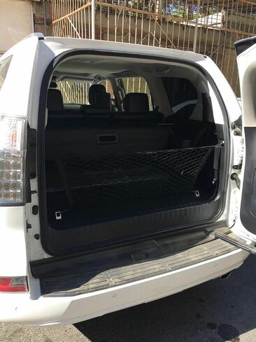 شبكة شحن الجذع الخلفية شبكة شحن لكزس GX460 2010-2023 - شبكة البضائع على طراز المغلف - شبكات شبكية متوسطة مرنة الجذع منظم المركبات تتوافق مع LEXUS GX460 in Saudi Arabia