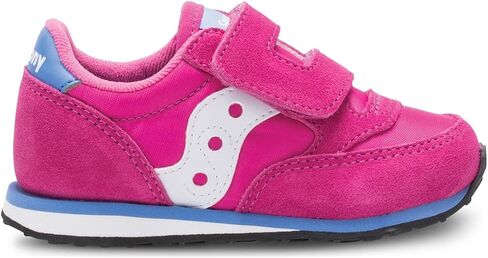 Saucony Jazz Hook & Loop Sneaker (Toddler/Little Kid), Grey/Blue/Orange, 11 US Unisex in Kuwait
