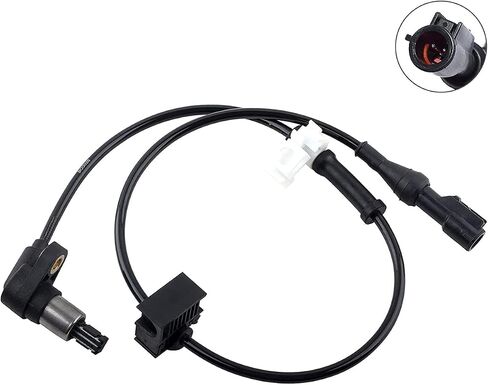 Front Right ABS Wheel Speed Sensor For Ford & For Lincoln Models - For F-150 1998-2003, For F-150 Heritage 2004, For F-250/F-350 97-98, Navigato, Blackwood, Expedition, F-100 Ranger in Saudi Arabia