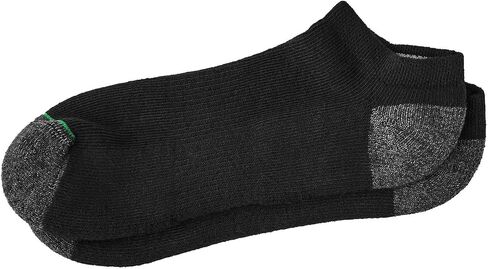Marm's Mark Men's No Show Socks ، Black ، 10 أزواج in Saudi Arabia