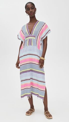 Women's Gasira V Neck Caftan in Saudi Arabia