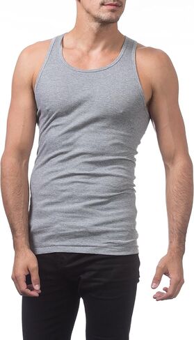 Pro Club Men's Men Ringspun Cotton Cotton A-Shirt A-Shirt ، Multi-Pack in Saudi Arabia