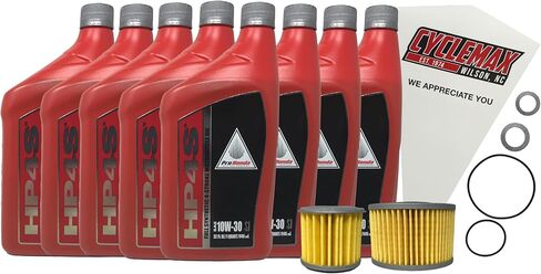 Full Synthetic Oil Change Kit compatible with 2016-2023 Honda Pioneer 1000 with O-Rings in Saudi Arabia
