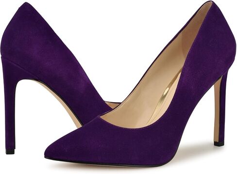 Nine West Women's Tatiana Pump, Purple Suede 506, 10 in Saudi Arabia