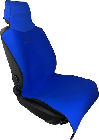 Athlete INGITER ™ Universal Fit Pitcroof و Sweatproof Cover + غطاء حزام المقعد 22 "x59" (أسود) in Kuwait
