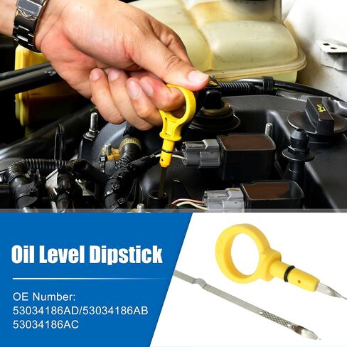 X AUTOHAUX 1 Pcs Transmissio Oil Dipstick Oil Fluid Level Dipstick for Dodge Durango Citadel Crew R/T 5.7L V8 Gas 2011 No.53034186AD/53034186AB/53034186AC in Saudi Arabia