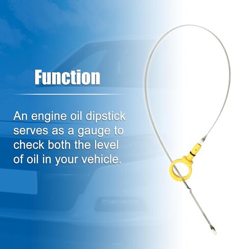 X AUTOHAUX 1 Pcs Transmissio Oil Dipstick Oil Fluid Level Dipstick for Dodge Durango Citadel Crew R/T 5.7L V8 Gas 2011 No.53034186AD/53034186AB/53034186AC in Saudi Arabia
