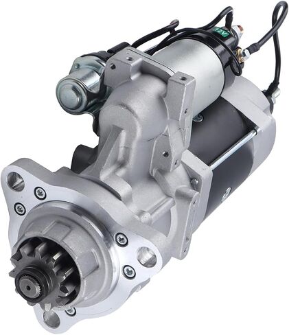 8200308 NEW 39MT Starter Fit for Ford Mack Kenworth Freightliner Volvo Heavy Duty Trucks 12V 11t Cummins ISX M11 N14 Caterpillar Delco Rotatable 3103304 8201079 in Saudi Arabia