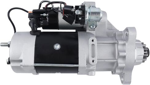 8200308 NEW 39MT Starter Fit for Ford Mack Kenworth Freightliner Volvo Heavy Duty Trucks 12V 11t Cummins ISX M11 N14 Caterpillar Delco Rotatable 3103304 8201079 in Saudi Arabia