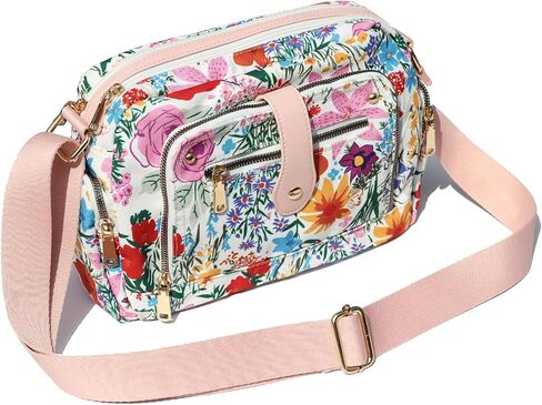 ESVAN Women Fashion Crossbody bags for Women Multi Pockets Cell Phone Camera Shoulder Handbags Travel Purse in Saudi Arabia