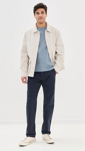 PAIGE Men's Vincent Stretch Sateen Straight Chinos in Saudi Arabia