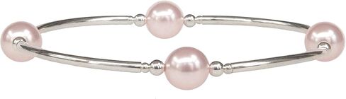 Made As Intended Smaller Bead Pink Pearl Blessing Bracelet in Kuwait