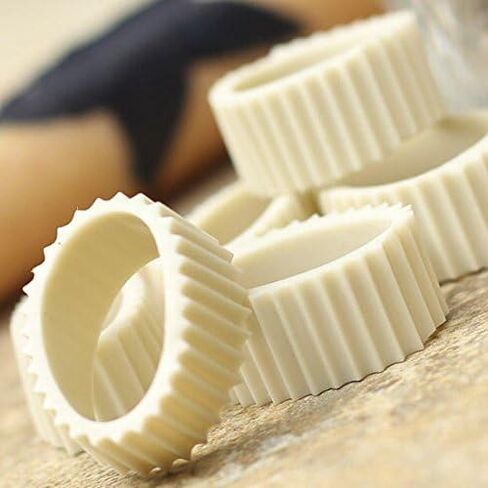 Factory Direct Craft Pack of 20 Rubber Candle Hugger Grippers - Candle Holders for Taper Candles and Candle Cups - Stay Put Candle Grips Keep The Candles Upright and in Place in Saudi Arabia