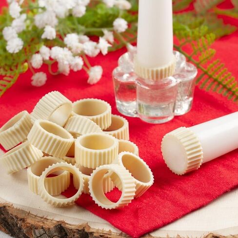 Factory Direct Craft Pack of 20 Rubber Candle Hugger Grippers - Candle Holders for Taper Candles and Candle Cups - Stay Put Candle Grips Keep The Candles Upright and in Place in Saudi Arabia