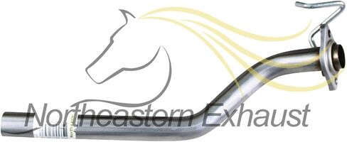 Northeastern Exhaust | Stainless Steel Resonator Pipe & Muffler Exhaust System Kit Compatible for Honda CR-V 2012-2014 2.4L | Automotive Replacement Part | Free Gaskets and Clamp Included in Saudi Arabia
