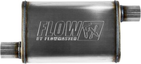 Flowmaster 71235 Flowfx Muffler 2.25 "إزاحة مدخل إزاحة منفذ - الصوت المعتدل 409 الفولاذ المقاوم للصدأ in Kuwait