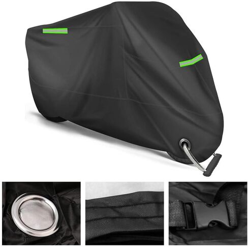 Motorcycle Covers for Kawasaki KLX 230 2020-2024, Outdoor All Weather Protection Motorbike Covers All Season, Durable Moped Cover, Motor Outdoor Accessories in Saudi Arabia