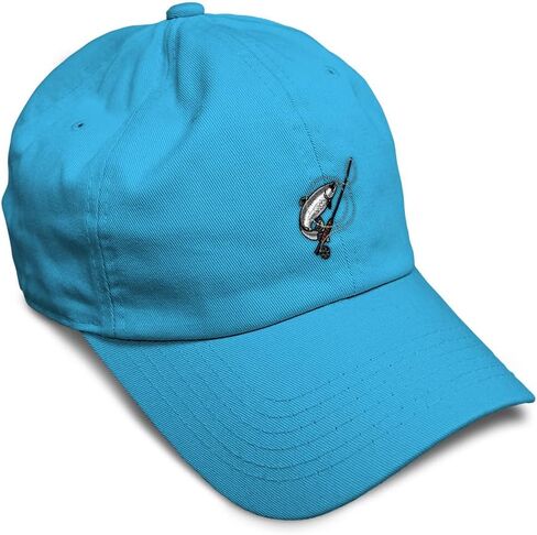 قبعة بيسبول ناعمة من سبيدي بروس لصيد الأسماك D مطرزة لصيد الأسماك وصيد الأسماك والتطريز قبعات للآباء من القطن للرجال والنساء in Kuwait