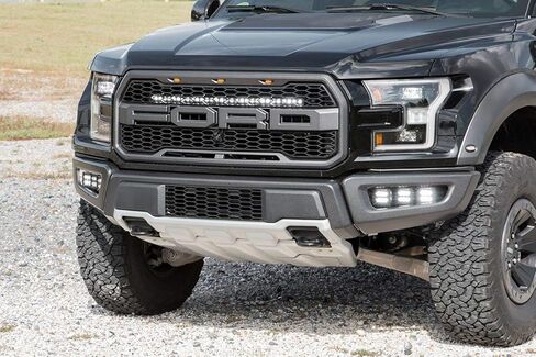 Rough Country 30 "Series Black LED Grille Kit لعام 2017-2020 فورد رابتور - 70702 in Saudi Arabia