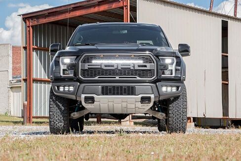 Rough Country 30 "Series Black LED Grille Kit لعام 2017-2020 فورد رابتور - 70702 in Saudi Arabia