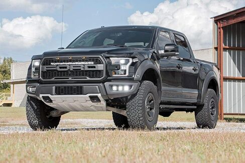 Rough Country 30 "Series Black LED Grille Kit لعام 2017-2020 فورد رابتور - 70702 in Saudi Arabia