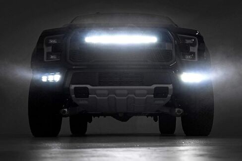 Rough Country 30 "Series Black LED Grille Kit لعام 2017-2020 فورد رابتور - 70702 in Saudi Arabia