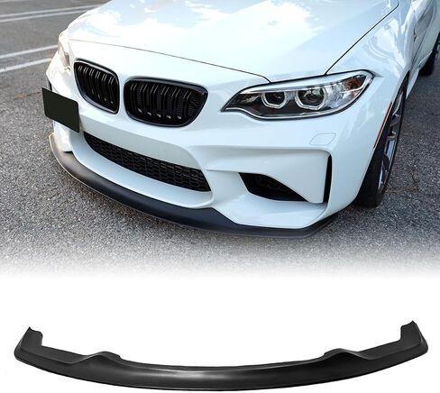 مفسد ذقن الشفاه الأمامي المصد الأمامي ، متوافق مع 2016-2018 BMW F87 M2 قاعدة ، MDA نمط البولي يوريثان المرن (PU) الحامي السفلي الأمامي ، الأسود غير المصقول ، 1 الكمبيوتر الشخصي in Saudi Arabia