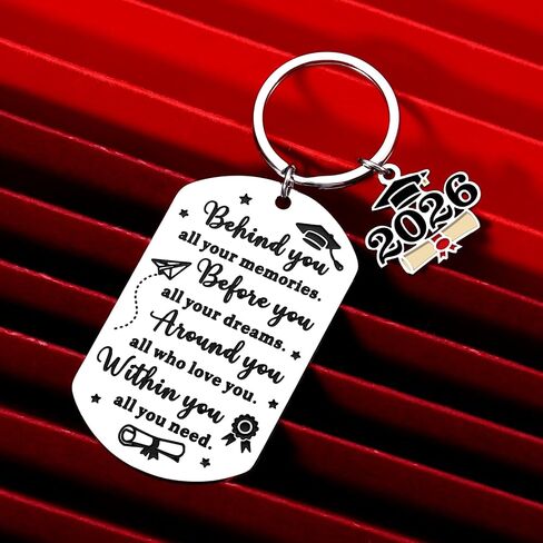 Senior 2026 Class of 2026 Graduation Gifts for Her Him Last Day of School Graduation Keychain for High School Seniors College Middle Graduate 2026 Souvenir for Senior Students 2026 Teen Boys Girls in Saudi Arabia