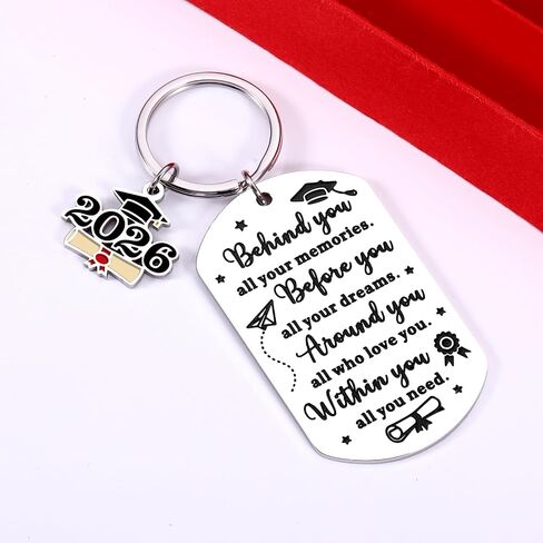 Senior 2026 Class of 2026 Graduation Gifts for Her Him Last Day of School Graduation Keychain for High School Seniors College Middle Graduate 2026 Souvenir for Senior Students 2026 Teen Boys Girls in Saudi Arabia