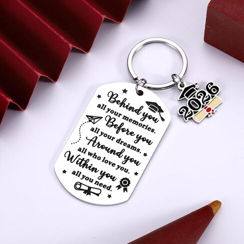 Senior 2026 Class of 2026 Graduation Gifts for Her Him Last Day of School Graduation Keychain for High School Seniors College Middle Graduate 2026 Souvenir for Senior Students 2026 Teen Boys Girls in Saudi Arabia