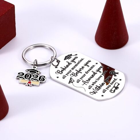 Senior 2026 Class of 2026 Graduation Gifts for Her Him Last Day of School Graduation Keychain for High School Seniors College Middle Graduate 2026 Souvenir for Senior Students 2026 Teen Boys Girls in Saudi Arabia