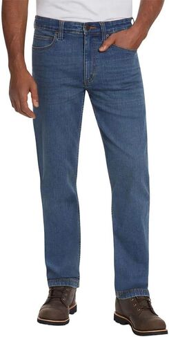 KIRKLAND Signature Men's Classic 5 Pocket Stretch Jeans (US, Waist Inseam, 34, 32, Regular, Regular, Blue) in Saudi Arabia